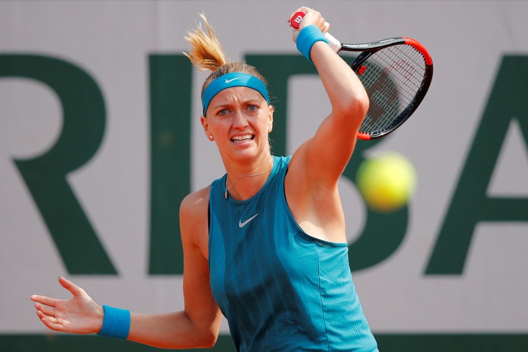 Petra Kvitová nevstoupila do letošního French Open dobře, s Paraguaykou Verónikou Cepedeovou prohrála první set