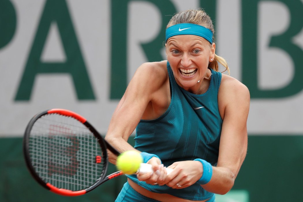 Petra Kvitová postoupila do dalšího kole French Open