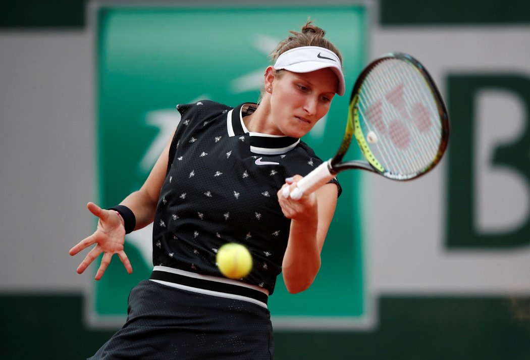 Česká tenistka Markéta Vondroušová ve čtvrtfinále French Open