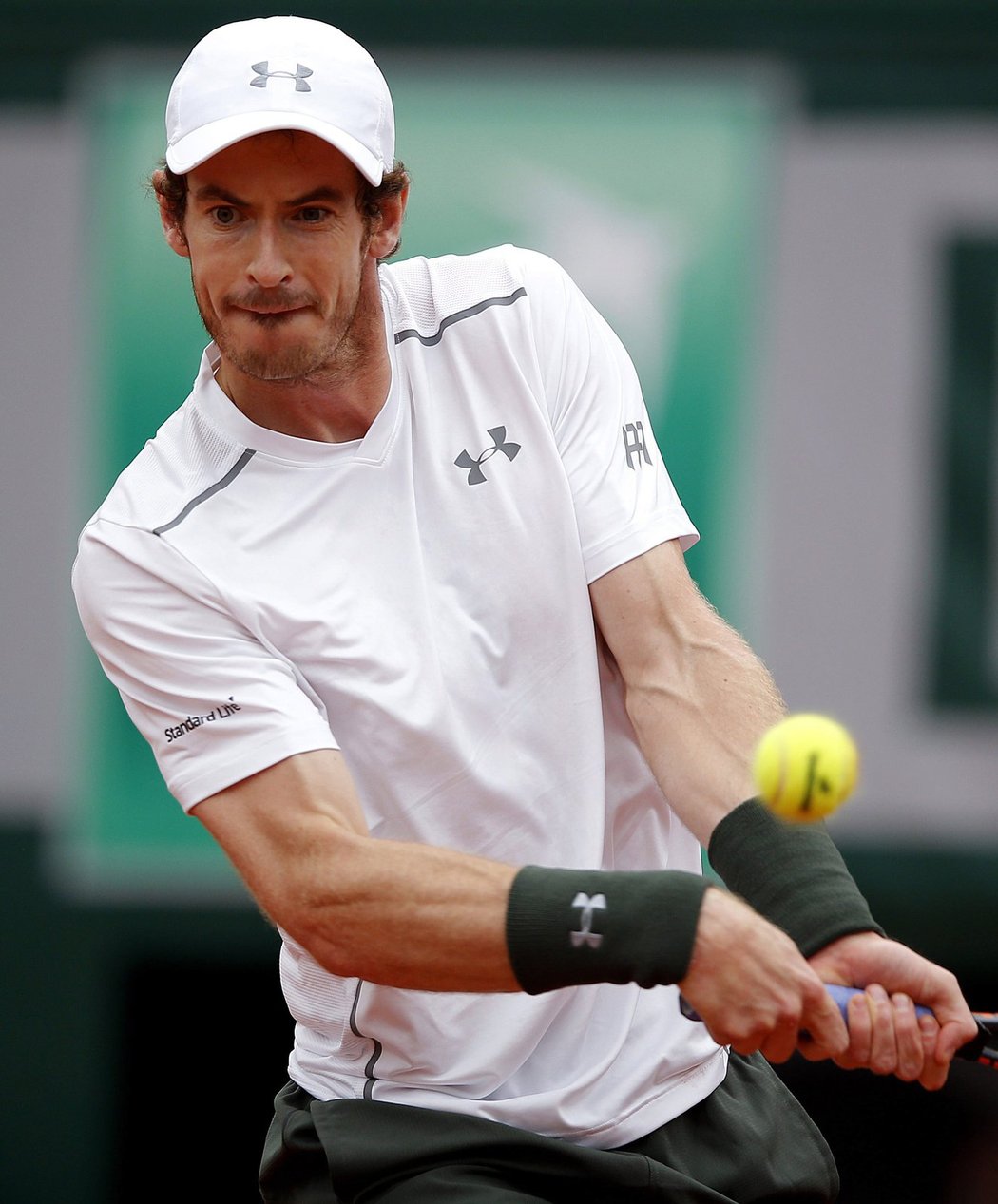 Andy Murray byl v prvním setu jasně lepším hráčem