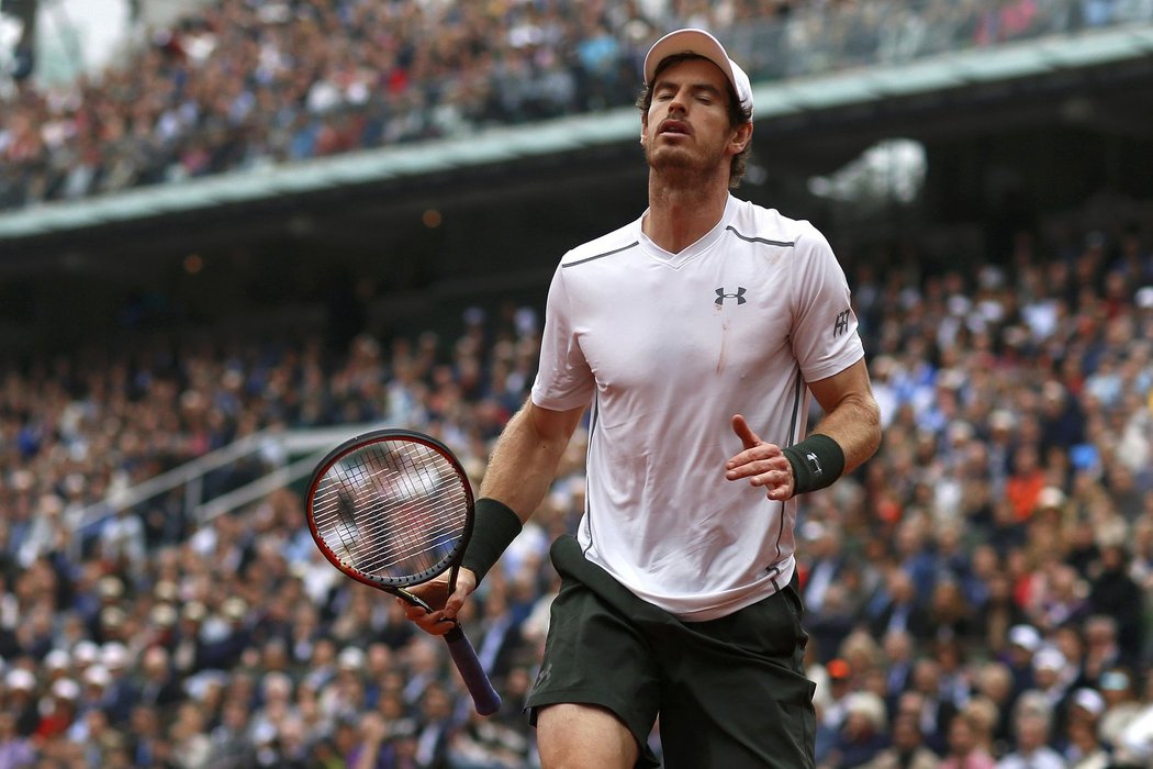 Andy Murray nasazené tempo ve druhém setu nevydržel.