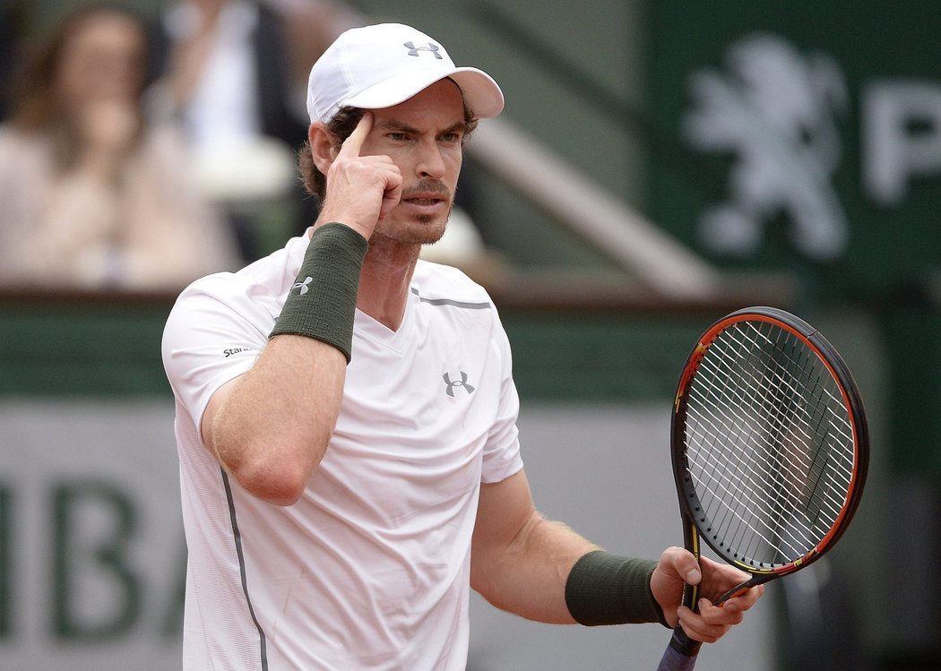 Andy Murray byl ve druhém setu bez šance