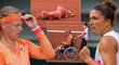 Tenisová bitva na French Open mezi Kiki Bertensovou a Sarou Erraniovou přinesla mnoho emocí