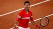 Novak Djokovič slavil postup do semifinále hodně emotivně
