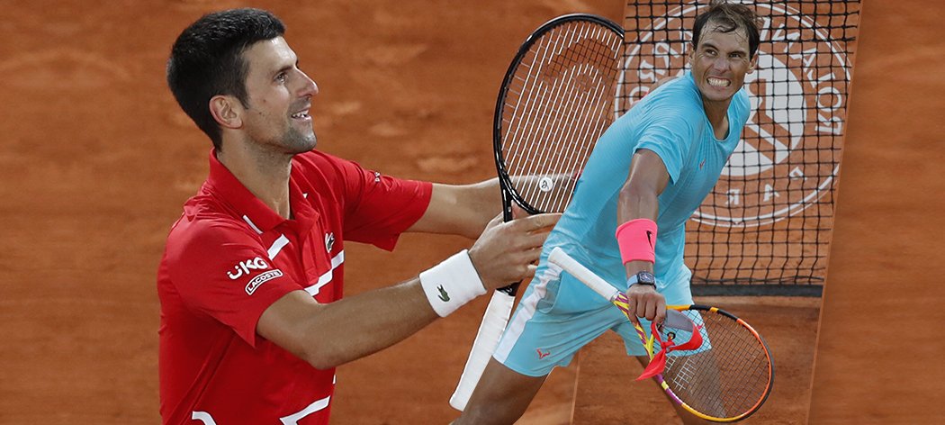 Finále na antukovém French Open si v Paříži zahrají dvě největší hvězdy - Novak Djokovič a Rafael Nadal