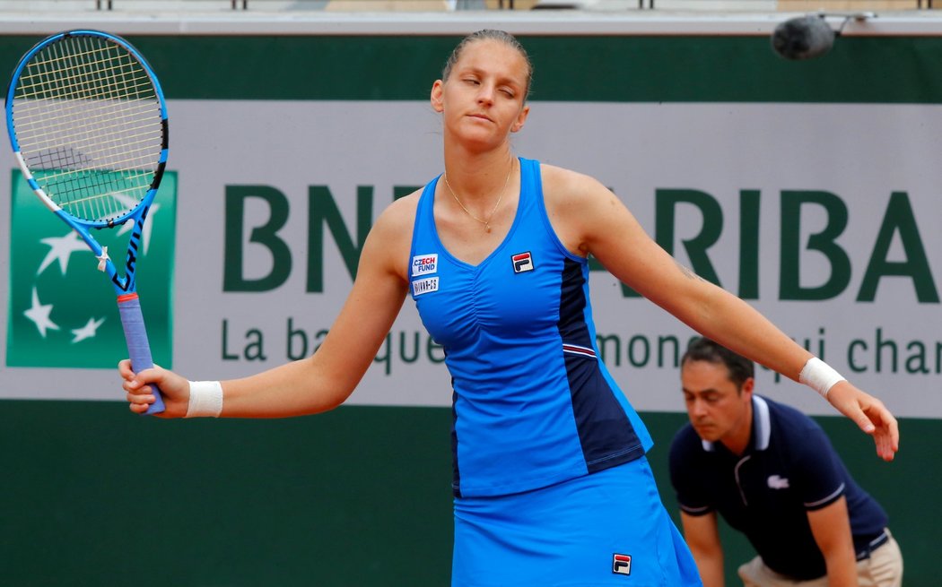 Karolína Plíšková nestačila na Roland Garros na Chorvatku Petru Martičovou a v Paříži končí před branami osmifinále