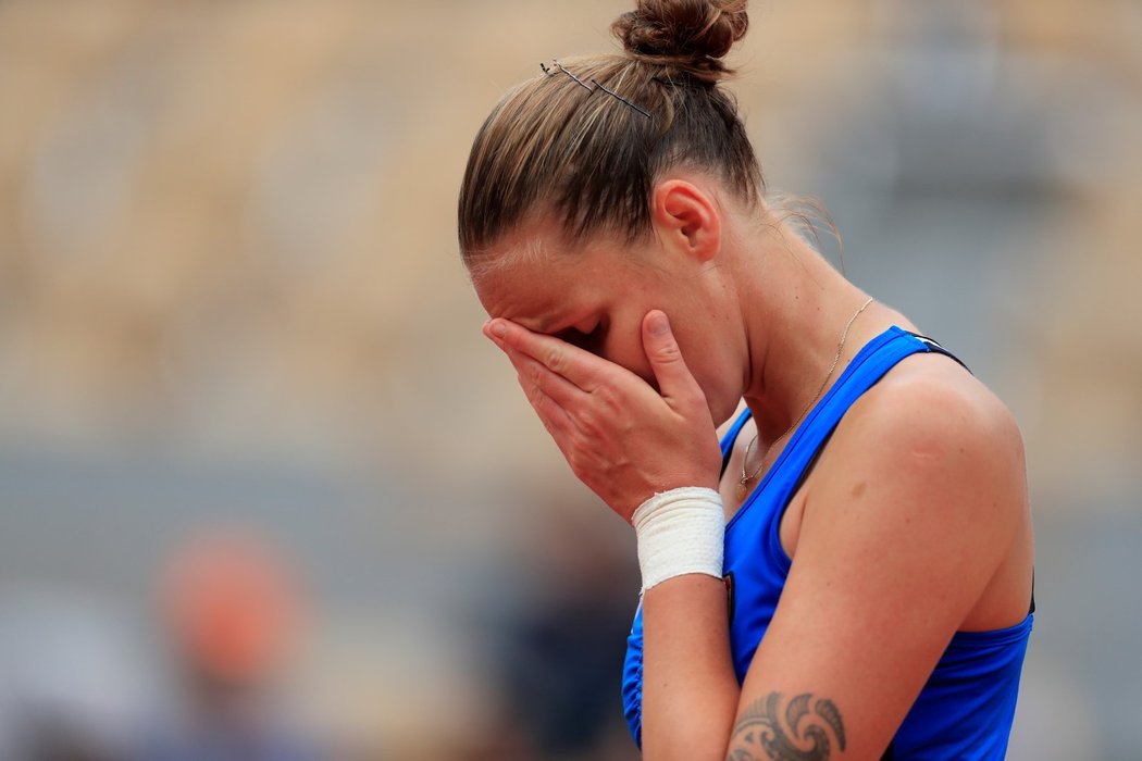 Karolína Plíšková nestačila na Roland Garros na Chorvatku Petru Martičovou a v Paříži končí před branami osmifinále