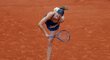 Maria Šarapovová na výhru proti Karolíně Plíškové nenavázala a s letošním French Open se loučí