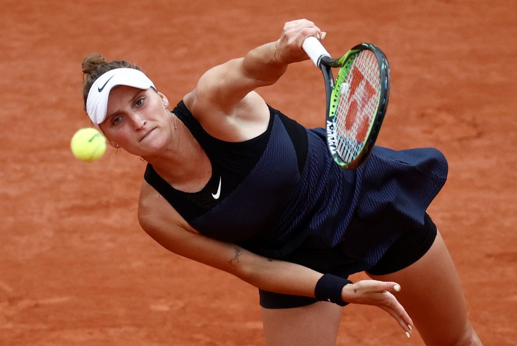 Markéta Vondroušová na French Open