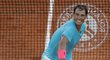 Španělský tenista Rafael Nadal během antukového French Open