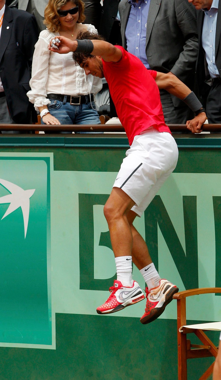 Rafael Nadal slaví své sedmé vítězství na Roland Garros