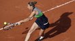 Česká tenistka Karolína Plíšková během osmifinále French Open