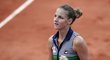 Česká tenistka Karolína Plíšková po postupu do čtvrtfinále French Open