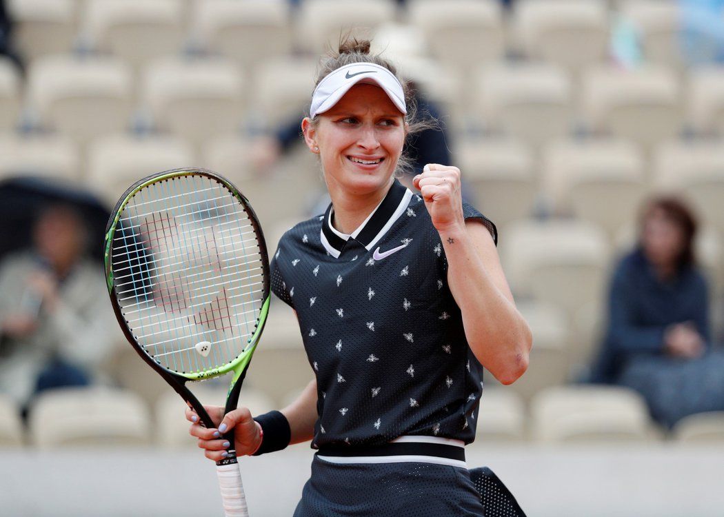 Markéta Vondroušová poprvé v kariéře postoupila do finále French Open