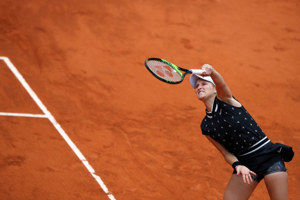 Markéta Vondroušová vybojovala v semifinále French Open první set