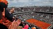 Semifinále Roland Garros mezi Rogerem Federerem a Rafaelem Nadalem bylo jedním z hlavních taháků pátečního programu