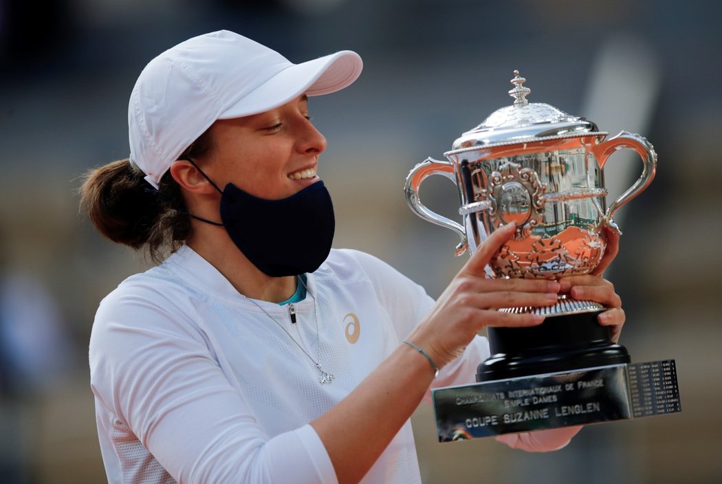 Nová šampionka tenisového French Open z Polska Iga Šwiateková