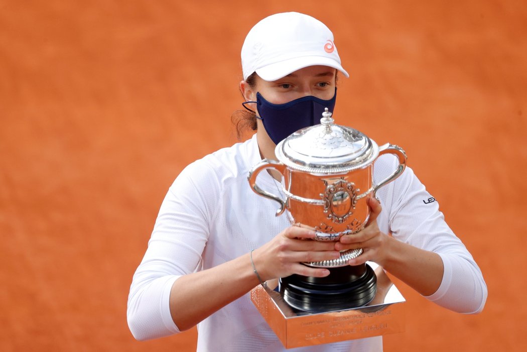 Nová šampionka tenisového French Open z Polska Iga Šwiateková