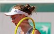 Barbora Krejčíková se raduje v semifinále French Open