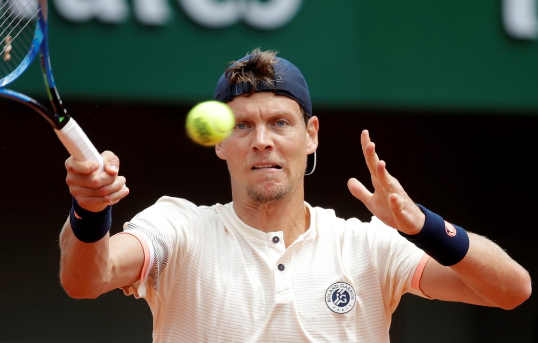 Tomáš Berdych bojuje na French Open o postup