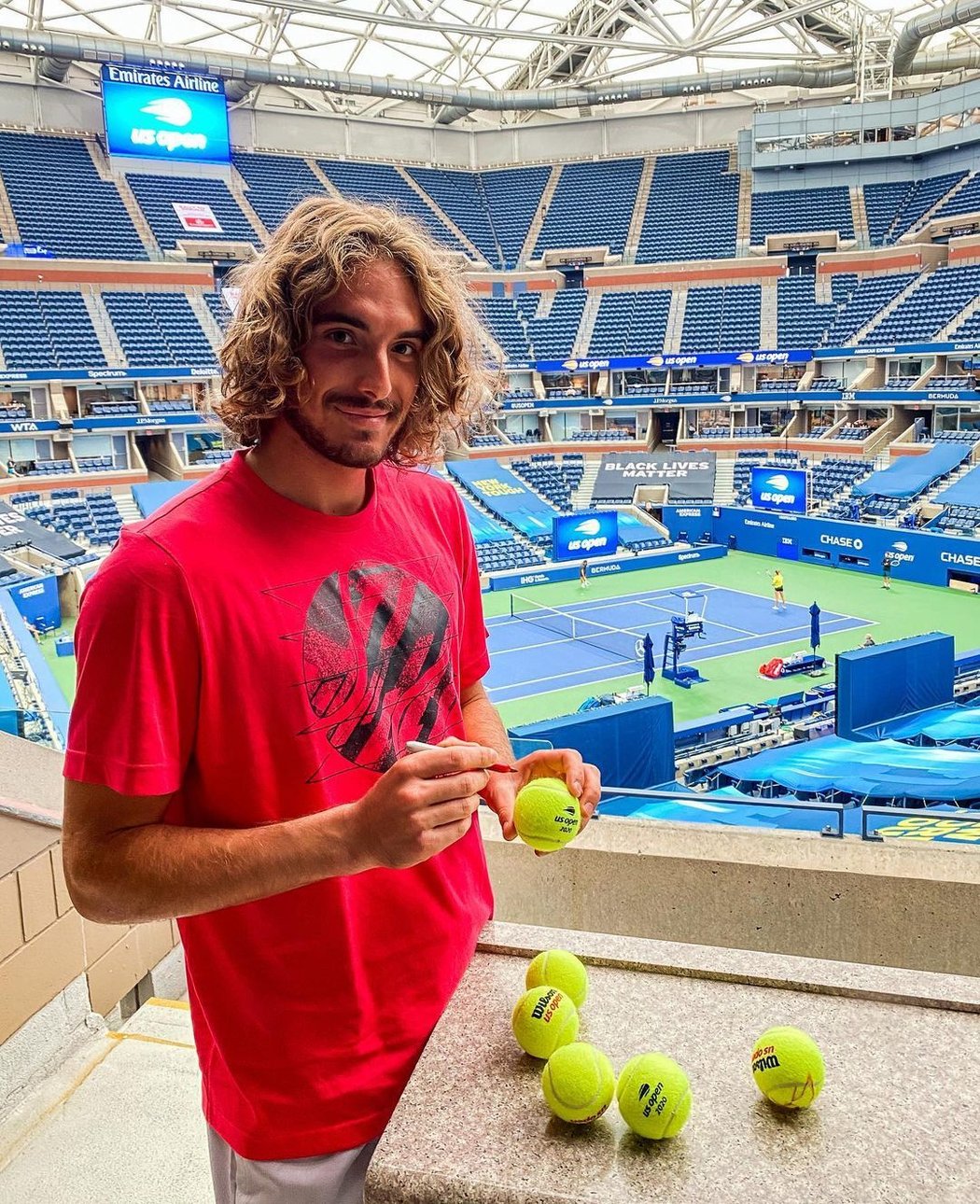 Řecký tenista Stefanos Tsitsipas