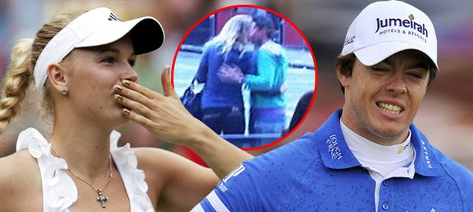 Tenisová jednička Caroline Wozniacká a golfový supertalent Rory McIlroy si dali v Londýně rande