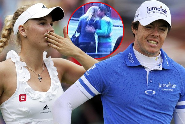 Tenisová jednička Caroline Wozniacká a golfový supertalent Rory McIlroy si dali v Londýně rande