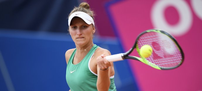 Markéta Vondroušová v semifinále turnaje v Gstaadu