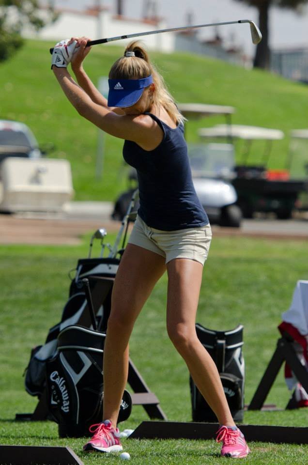 Daniela Hantuchová si ráda zahraje i golf