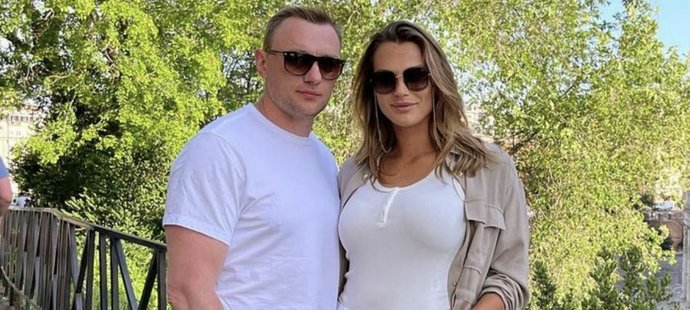 Aryna Sabalenková se svým bývalým přítelem Konstantinem Kolcovem, který spáchal sebevraždu
