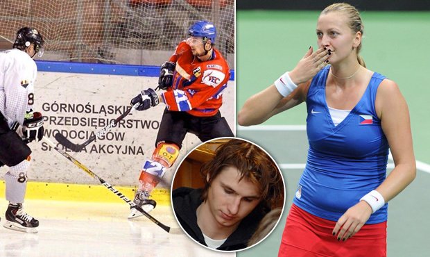 Petra Kvitová se pochlubila novým přítelem, je jím Radek Meidl, který hraje hokej za polskou Bytom