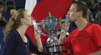 Diamanty jsou jejich! Berdych s Kvitovou vyhráli Hopmanův pohár