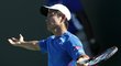 Nishioka, jenž figuruje v pořadí ATP o 56. míst níž, zápas uzavřel čistou hrou.