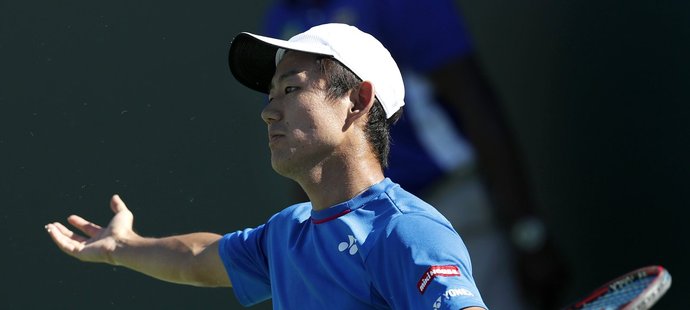 Nishioka, jenž figuruje v pořadí ATP o 56. míst níž, zápas uzavřel čistou hrou.