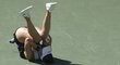 Bianca Andreescuová v euforii po svém triumfu na turnaji v Indian Wells