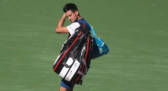 Djokovičova bída nekončí. V Indian Wells vypadl s japonským kvalifikantem