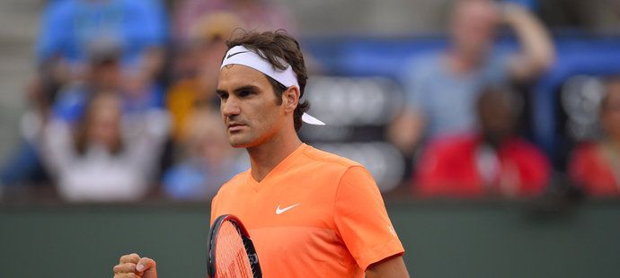 Federer oslavil na turnaji Indian Wells 50. vítězství.