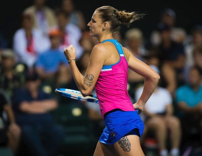 Plíšková je v Indian Wells ve 3. kole, její sestra i Strýcová vypadly Plíšková je v Indian Wells ve 3. kole, její sestra i Strýcová vypadly
