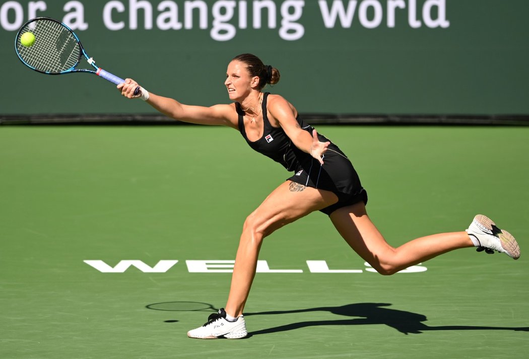 Karolína Plíšková skončila v Indian Wells ve 3. kole. Turnajová jednička prohrála nečekaně s Brazilkou Beatriz Haddadovou Maiaovou