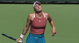 Vondroušová další bitvu nedotáhla, v Indian Wells končí před čtvrtfinále