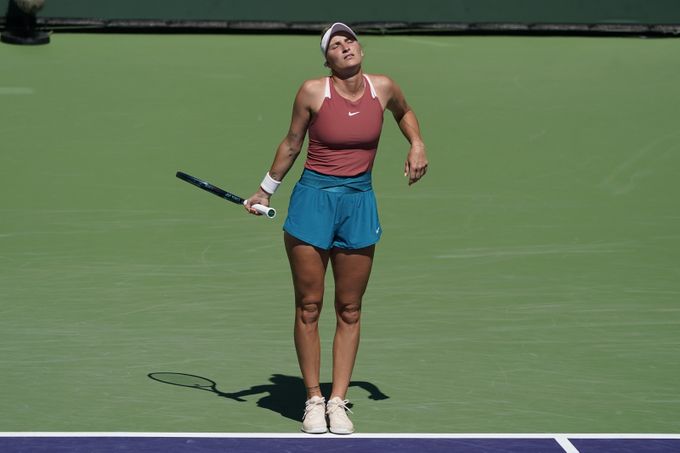 Vondroušová další bitvu nedotáhla, v Indian Wells končí před čtvrtfinále Vondroušová další bitvu nedotáhla, v Indian Wells končí před čtvrtfinále