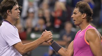 Nadal ztratil v Indian Wells jen dva gamy, nemocná Serena vzdala