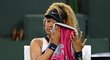 V Indian Wells se po výkřiku z tribuny rozplakala Naomi Ósakaová