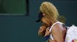 V Indian Wells se po výkřiku z tribuny rozplakala Naomi Ósakaová