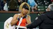 Po zápase Naomi Ósakaová vysvětlovala, proč ji výkřik z tribun rozplakal