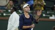 Ruská tenistka Veronika Kuděrmětovová na turnaji v Indian Wells