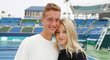 Lucie Neumannová byla podpořit Jiřího Lehečku na Davis Cupu Lucie Neumannová byla podpořit Jiřího Lehečku na Davis Cupu