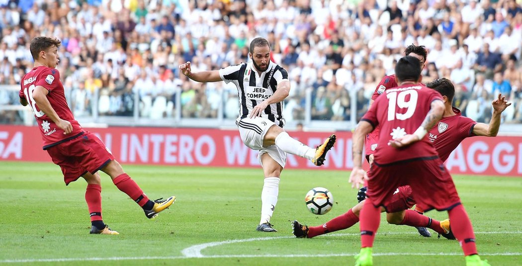 Juventus si na úvod italské ligy poradil s Cagliari