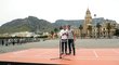 Roger Federer a Rafael Nadal v Kapském Městě