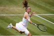 Česká tenistka Karolína Muchová ve třetím kole Wimbledonu